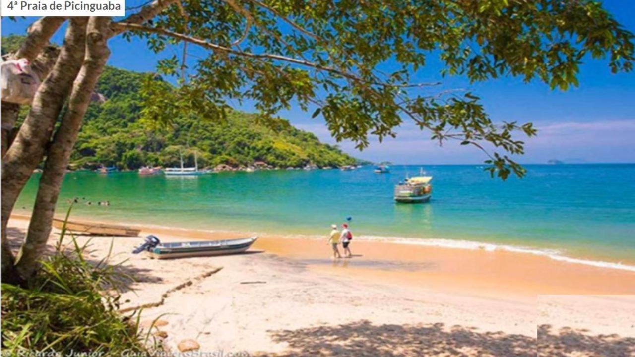 Apartamento Ubatuba - Praia Grande - 80M Da Praia - Ate 8 Pessoas - Praia Grande Ubatuba - 2 Quartos エクステリア 写真
